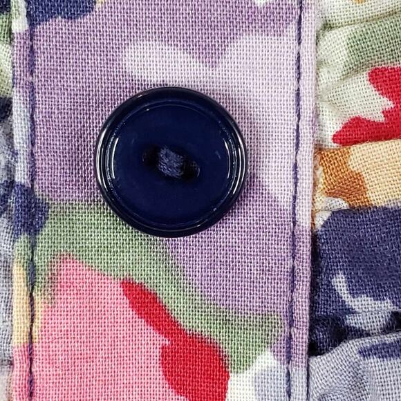 Vintage Laura Ashley Sun Dress Floral Sleeveless Cotton Size 8 Garden Party - Picture 10 of 12